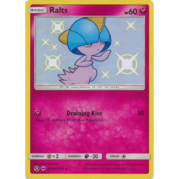 Shiny Vaults - SV34/SV94 - Ralts (shiny rare)