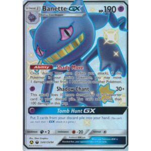 Shiny Vaults - SV61/SV94 - Banette GX (shiny ultra rare)