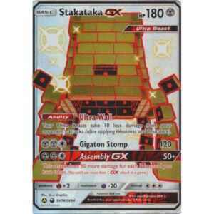 Shiny Vaults - SV74/SV94 - Stakataka GX (shiny ultra rare)