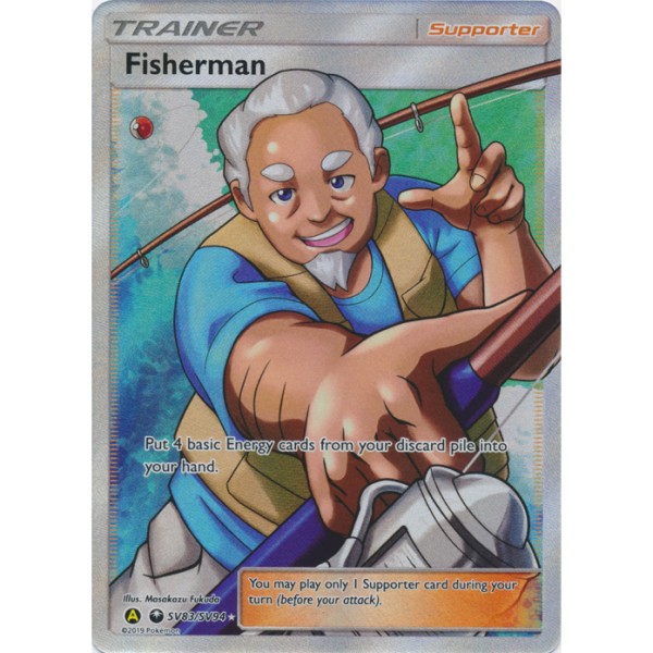 Shiny Vaults - SV83/SV94 - Fisherman (Ultra rare)
