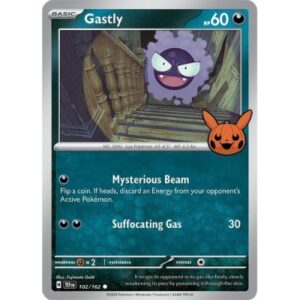 Temporal Forces - 102/162 - Gastly (trick or trade)