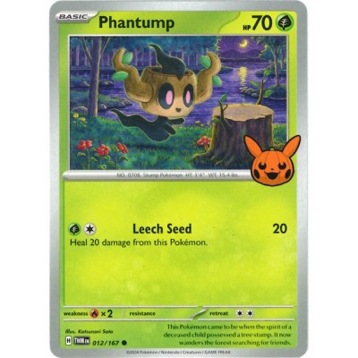 Twilight Masquerade - 012/167 - Phantump (trick or trade)