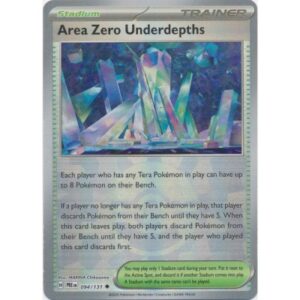 Prismatic Evolutions - 094/131 - Trainer Area Zero Underdepths (poke ball reverse holo)