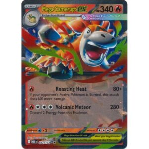 Mega Evolution - 022/132 - Mega Camerupt EX (double rare)