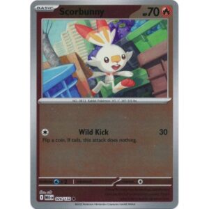 Mega Evolution - 026/132 - Scorbunny (reverse holo)