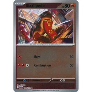 Mega Evolution - 029/132 - Sizzlipede (reverse holo)