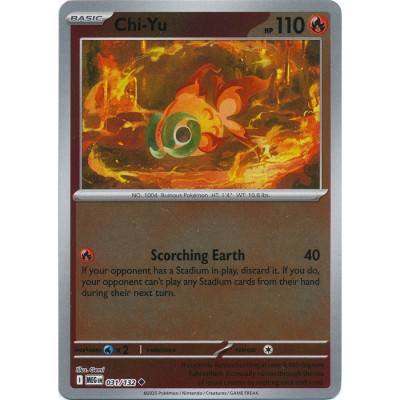 Mega Evolution - 031/132 - Chi-Yu (reverse holo)