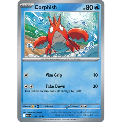 Mega Evolution - 033/132 - Corphish