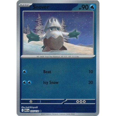 Mega Evolution - 035/132 - Snover (reverse holo)