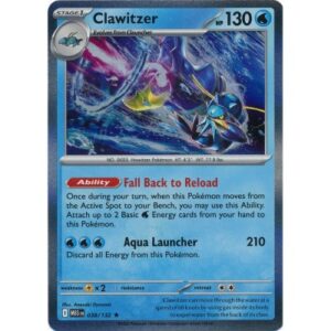 Mega Evolution - 038/132 - Clawitzer (rare holo)