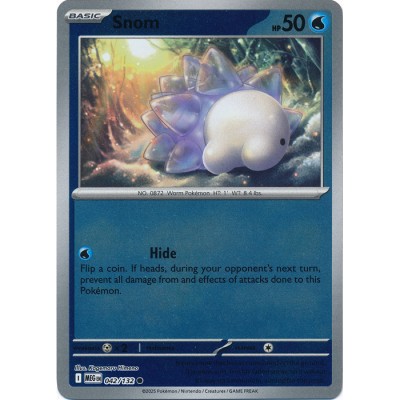 Mega Evolution - 042/132 - Snom (reverse holo)