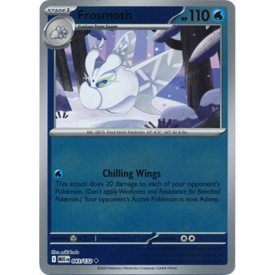 Mega Evolution - 043/132 - Frosmoth (reverse holo)