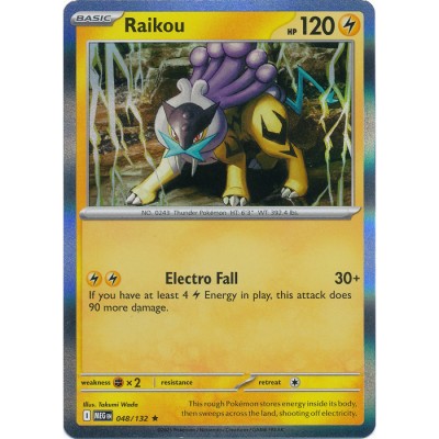 Mega Evolution - 048/132 - Raikou (rare holo)