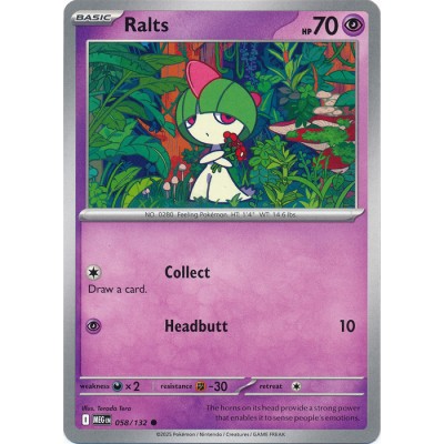 Mega Evolution - 058/132 - Ralts