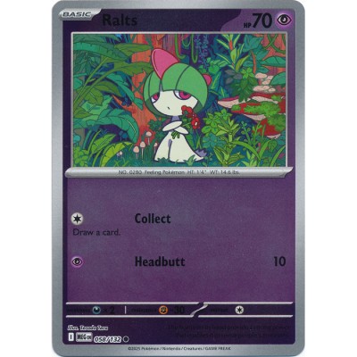 Mega Evolution - 058/132 - Ralts (reverse holo)