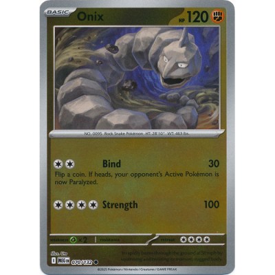 Mega Evolution - 070/132 - Onix (reverse holo)