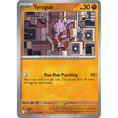 Mega Evolution - 071/132 - Tyrogue