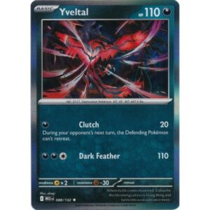 Mega Evolution - 088/132 - Yveltal (rare holo)