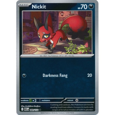 Mega Evolution - 089/132 - Nickit (reverse holo)