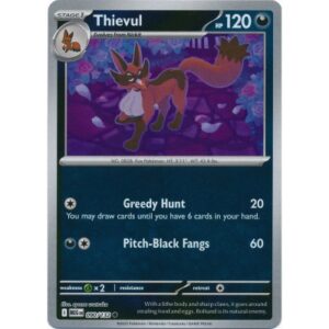 Mega Evolution - 090/132 - Thievul (reverse holo)