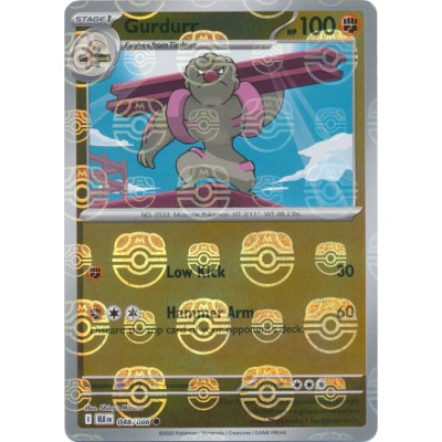 Black Bolt - 048/086 - Gurdurr (master ball reverse holo)