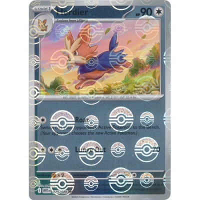 Black Bolt - 075/086 - Minccino (poke ball reverse holo)