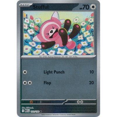 Mega Evolution - 111/132 - Stufful (reverse holo)