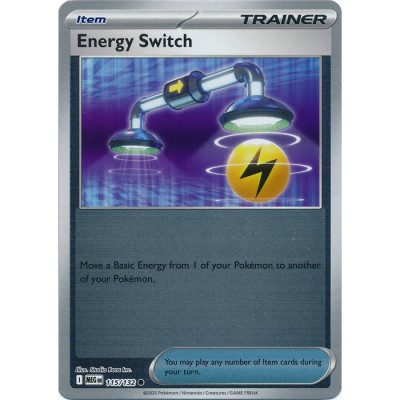 Mega Evolution - 115/132 - Energy Switch (reverse holo)