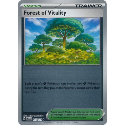 Mega Evolution - 117/132 - Forest of Vitality (reverse holo)