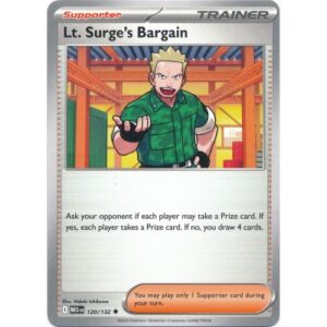 Mega Evolution - 120/132 - Lt. Surge's Bargain