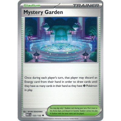 Mega Evolution - 122/132 - Mystery Garden