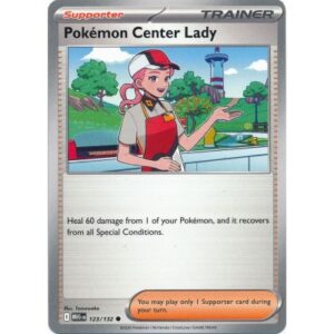 Mega Evolution - 123/132 - Pokemon Center Lady