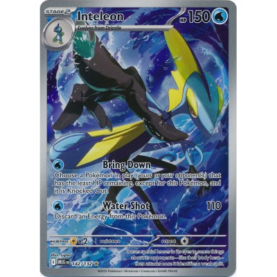 Mega Evolution - 142/132 - Inteleon (illustration rare)