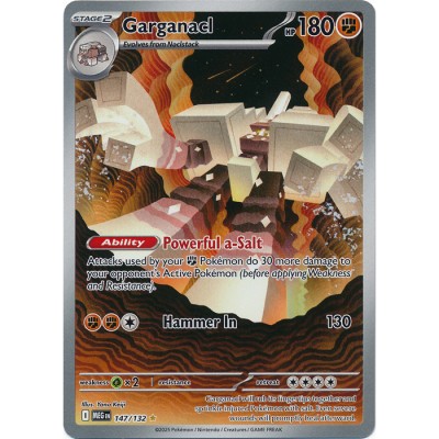Mega Evolution - 147/132 - Garganacl (illustration rare)