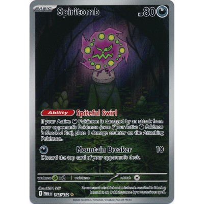 Mega Evolution - 148/132 - Spiritomb (illustration rare)
