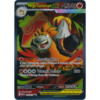 Mega Evolution - 156/132 - Mega Camerupt EX (ultra rare)