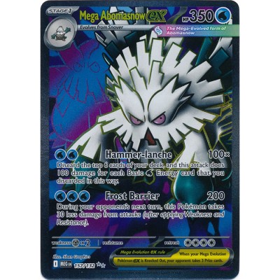 Mega Evolution - 157/132 - Mega Abomasnow EX (ultra rare)