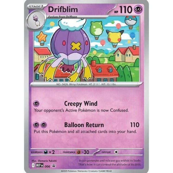 Mega Evolution Promo - 006 - Drifblim