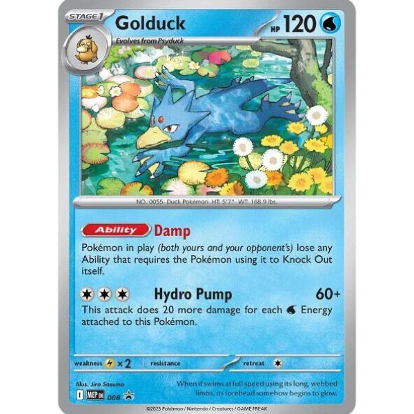 Mega Evolution Promo - 008 - Golduck