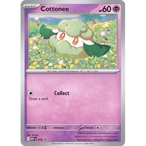 Mega Evolution Promo - 018 - Cottonee