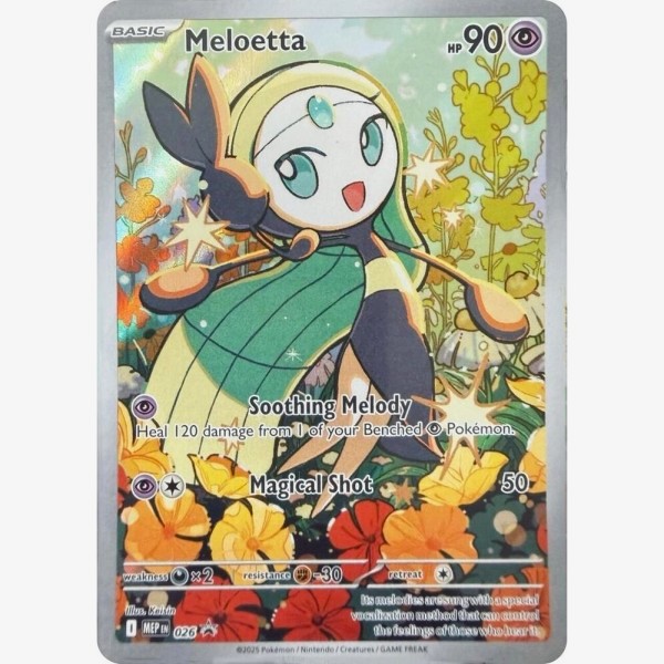 Mega Evolution Promo - 026 - Meloetta