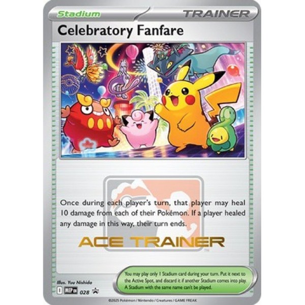 Mega Evolution Promo - 028 - Trainer Celebratory Fanfare