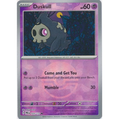 Prismatic Evolutions - 035/131 - Duskull (poke ball reverse holo)