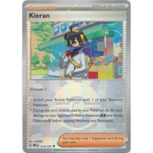 Prismatic Evolutions - 115/131 - Trainer Larry’s Skill (poke ball reverse holo)