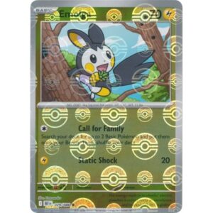 Black Bolt - 029/086 - Emolga (poke ball reverse holo)