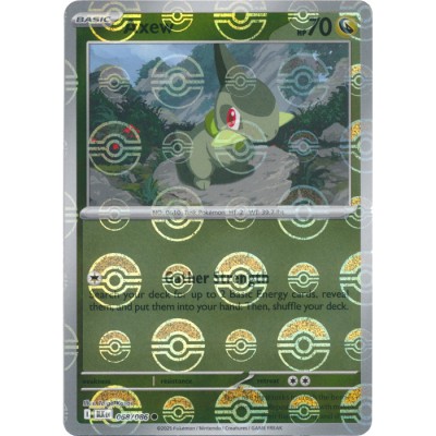 Black Bolt - 068/086 - Axew (poke ball reverse holo)