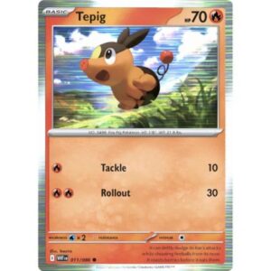 White Flare - 011/086 - Tepig (holo)