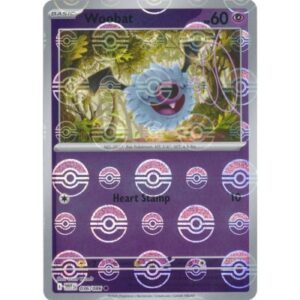 White Flare - 036/086 - Woobat (poke ball reverse holo)