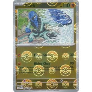 White Flare - 049/086 - Sawk (poke ball reverse holo)