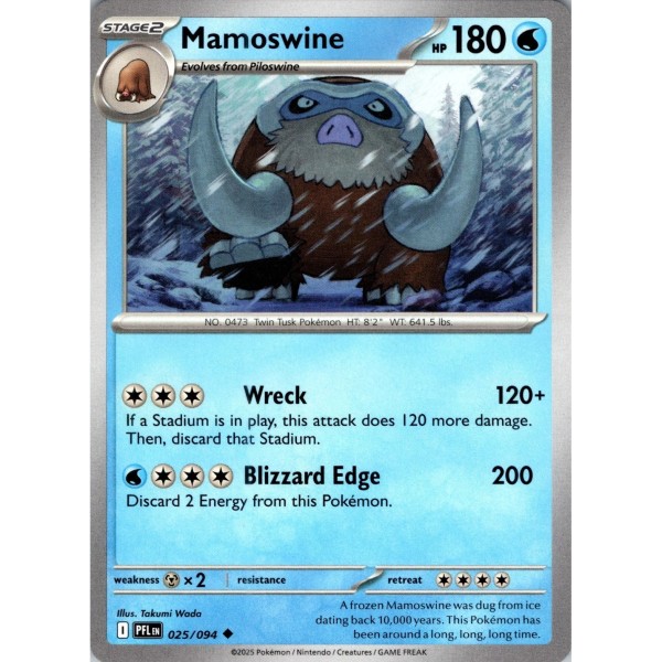 Phantasmal Flames - 025/094 - Mamoswine